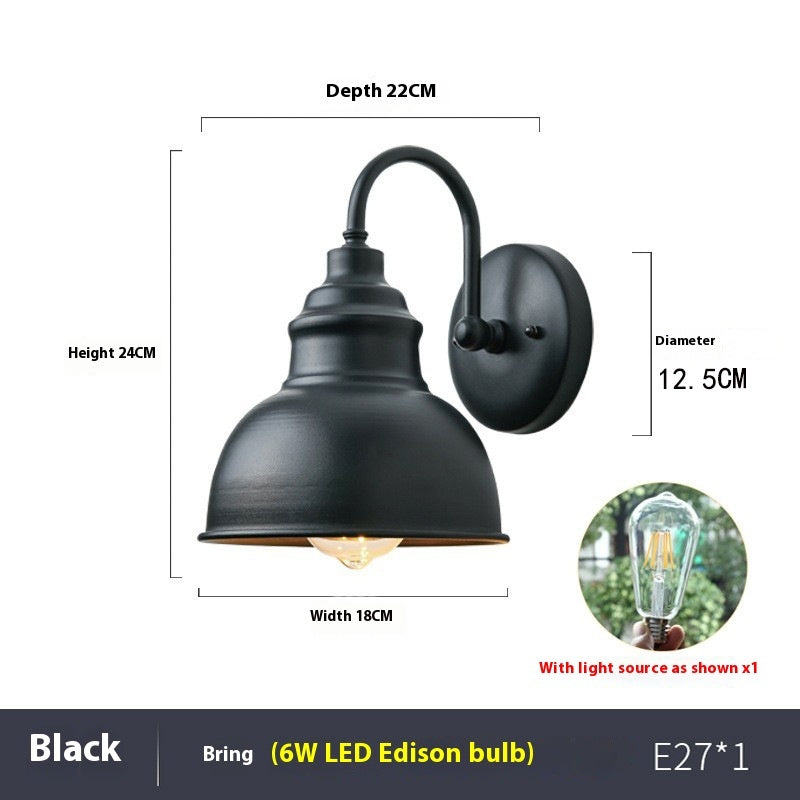 Led Outdoor Wall Lamp Waterproof Corridor Exterior Wall Lamp - HAUSSLYON