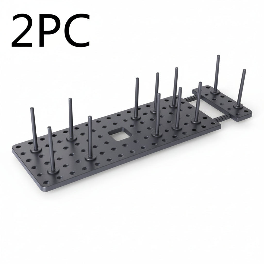 Kitchen Drawer Non Slip Partition Bowl Dish Storage Drain Rack - HAUSSLYON