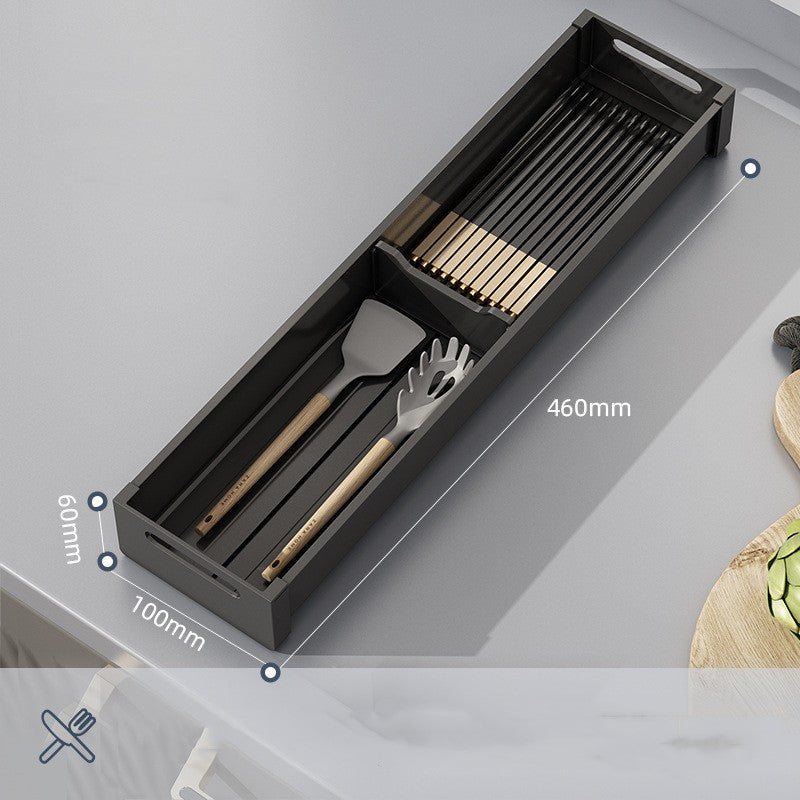 Kitchen Drawer Divider Cabinet Storage Sorting Box - HAUSSLYON
