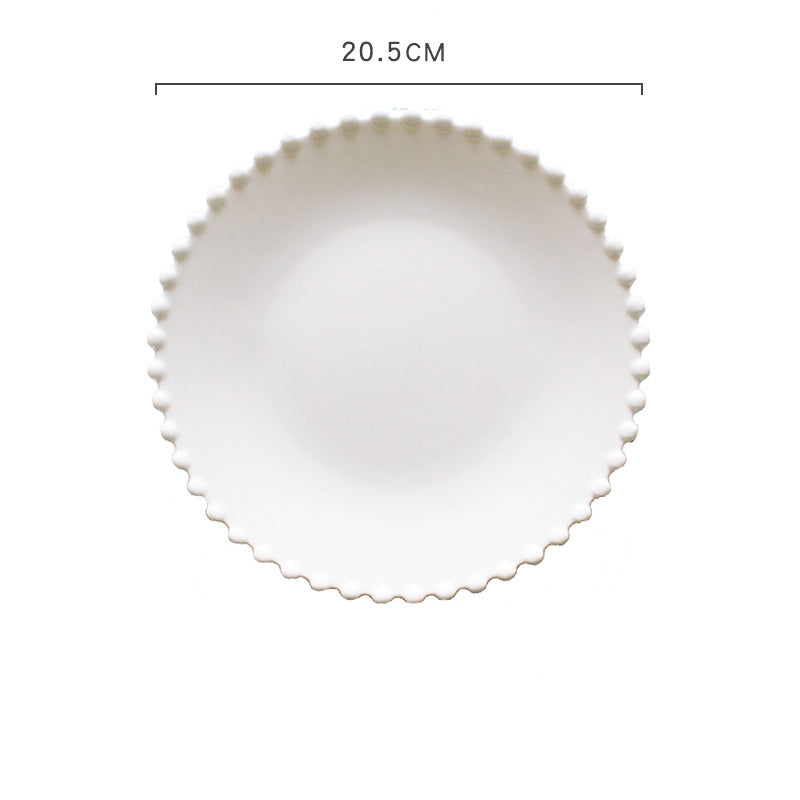 Assiettes en céramique VidaXL Ilé-Ifè, design élégant et finition lisse, parfaites pour la vaisselle quotidienne.