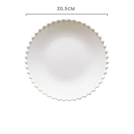 Assiettes en céramique VidaXL Ilé-Ifè, design élégant et finition lisse, parfaites pour la vaisselle quotidienne.