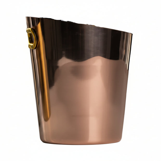 Inclined Stainless Steel Ice Bucket Ice Bucket Household Beer Bucket - HAUSSLYON
