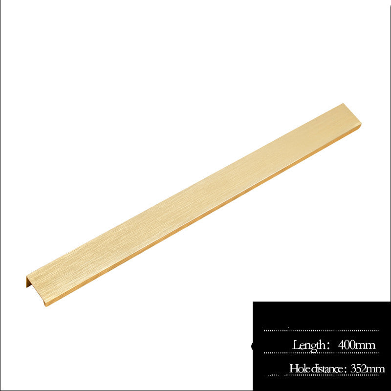 Hidden edge hardware handle - HAUSSLYON