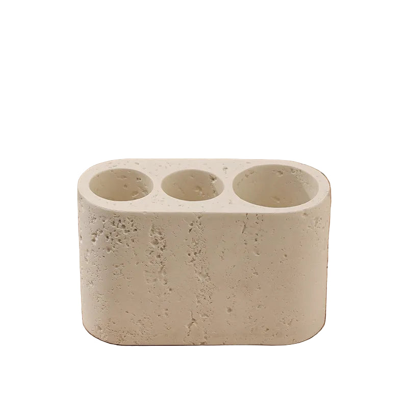 Accessoires de salle de bain Valence II de VidaXL, ensemble esthétique comprenant porte-savon, porte-brosse et accessoires assortis.