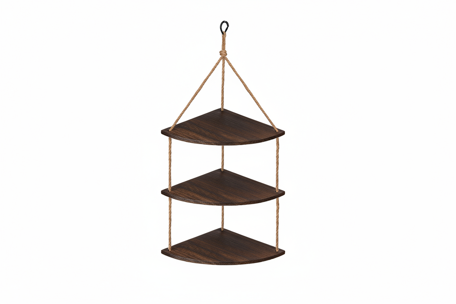 Étagère murale Cardiff de VidaXL, accessoire décoratif en bois avec plusieurs niveaux pour rangement ou décoration intérieure.