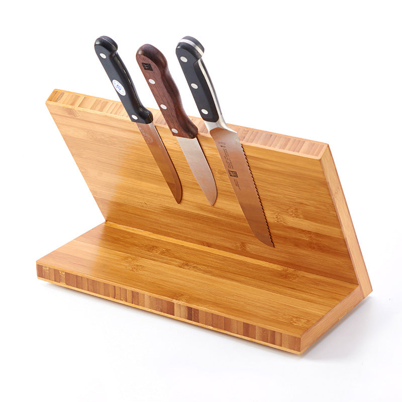 Porte couteaux magnétique Hauslyon, support pratique en métal pour ranger et organiser les couteaux de cuisine.