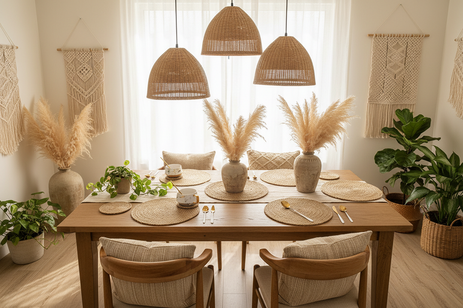 Accessoire décoratif TIBATI de Haussslyon, set de table en design élégant pour la décoration de table.