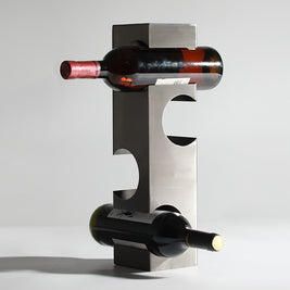 Wine Rack Storage Decoration Decoration Soft Decoration Model Room Bar Counter Wrought Iron Wine Rack Decoration - HAUSSLYON