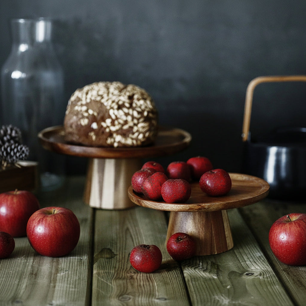 Creative Household Wooden Pallets With Dried Fruits In The Living Room - HAUSSLYON