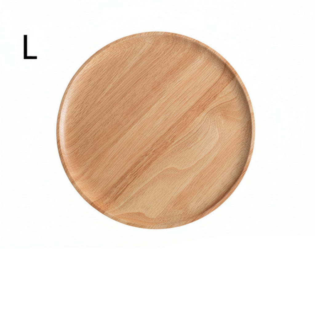 Japanese Style Oak Acacia Wooden Tray - HAUSSLYON