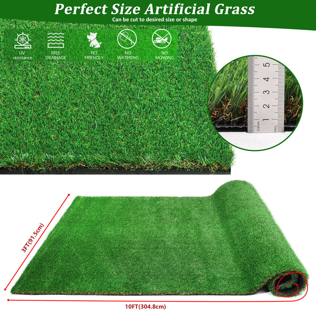 TAPIS D'EXTERIEUR STYLE GAZON - - HAUSSLYON