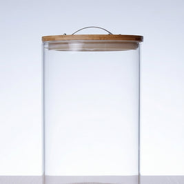 High Borosilicate Glass Measuring Rice Bucket Large Moisture-proof Insect-proof - HAUSSLYON