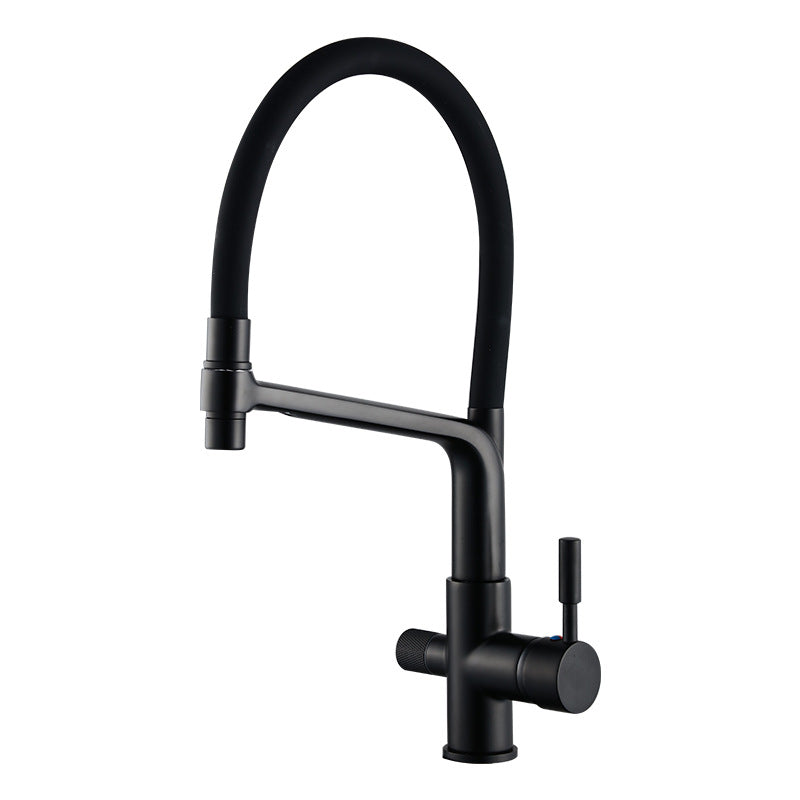 Copper Three-in-one Faucet Household - HAUSSLYON