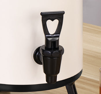 Thermos VidaXL Caderousse, bouteille isotherme en acier inoxydable, design élégant et pratique pour garder les boissons chaudes ou froides.