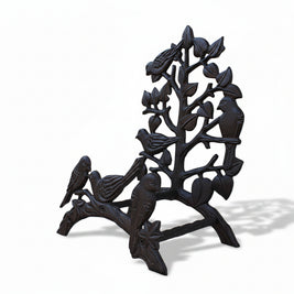 Cast Iron Wrought Iron Pipe Rack Wall Decoration - HAUSSLYON