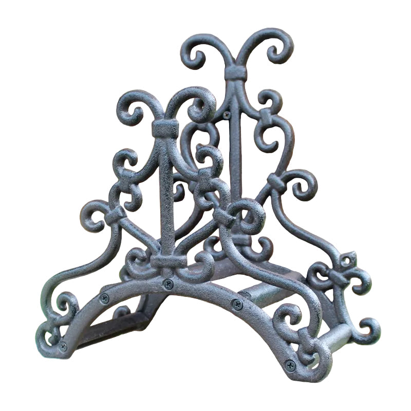 European Style Retro Cast Iron Water Pipe Rack Home Wall Decoration - HAUSSLYON