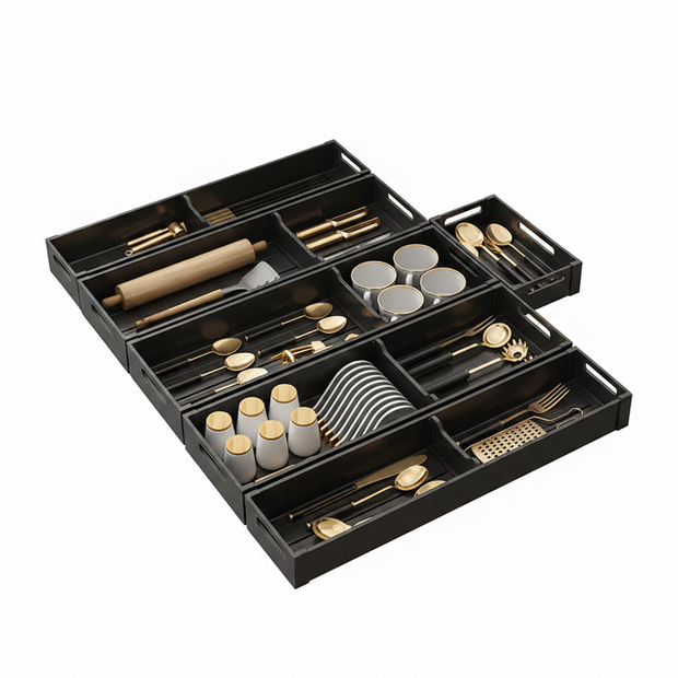 BOITES DE RANGEMENT POUR TIROIR DE CUISINE - LAVALTRIE