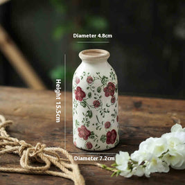 Simple Style Ceramic Vase Retro - HAUSSLYON