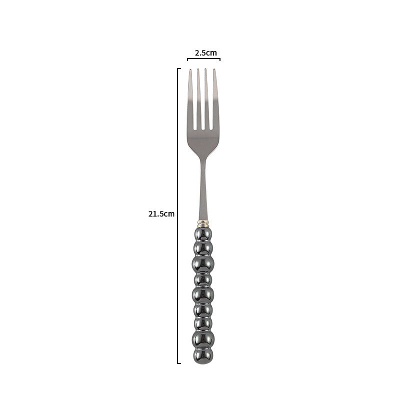 Couvert en acier inoxydable VidaXL Athenes, ensemble de couverts élégants pour repas quotidiens ou formels.