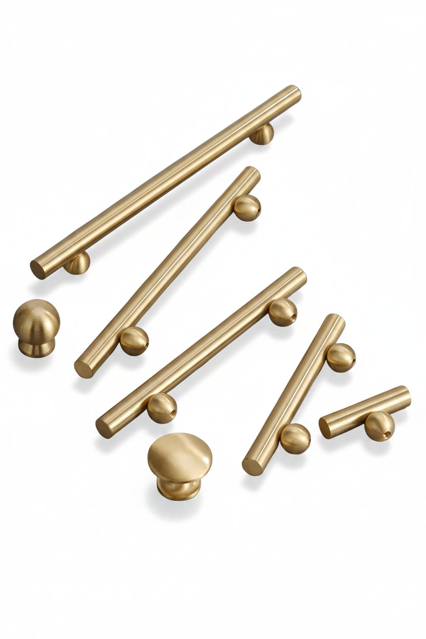Poignées et boutons RENFAN Lagos, décoratifs en finition fine, pour mobilier ou projets de décoration intérieure.