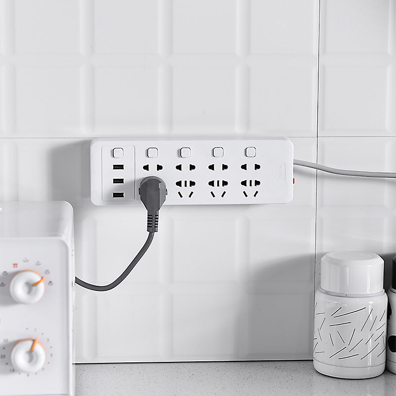 Socket holder wall sticker router storage without trace - HAUSSLYON