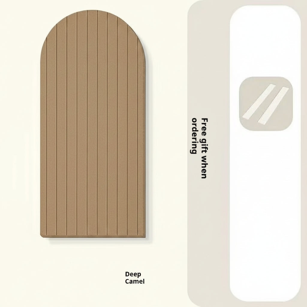 Arched Striped Felt Wall Sticker Felt Board Photo Wall - HAUSSLYON