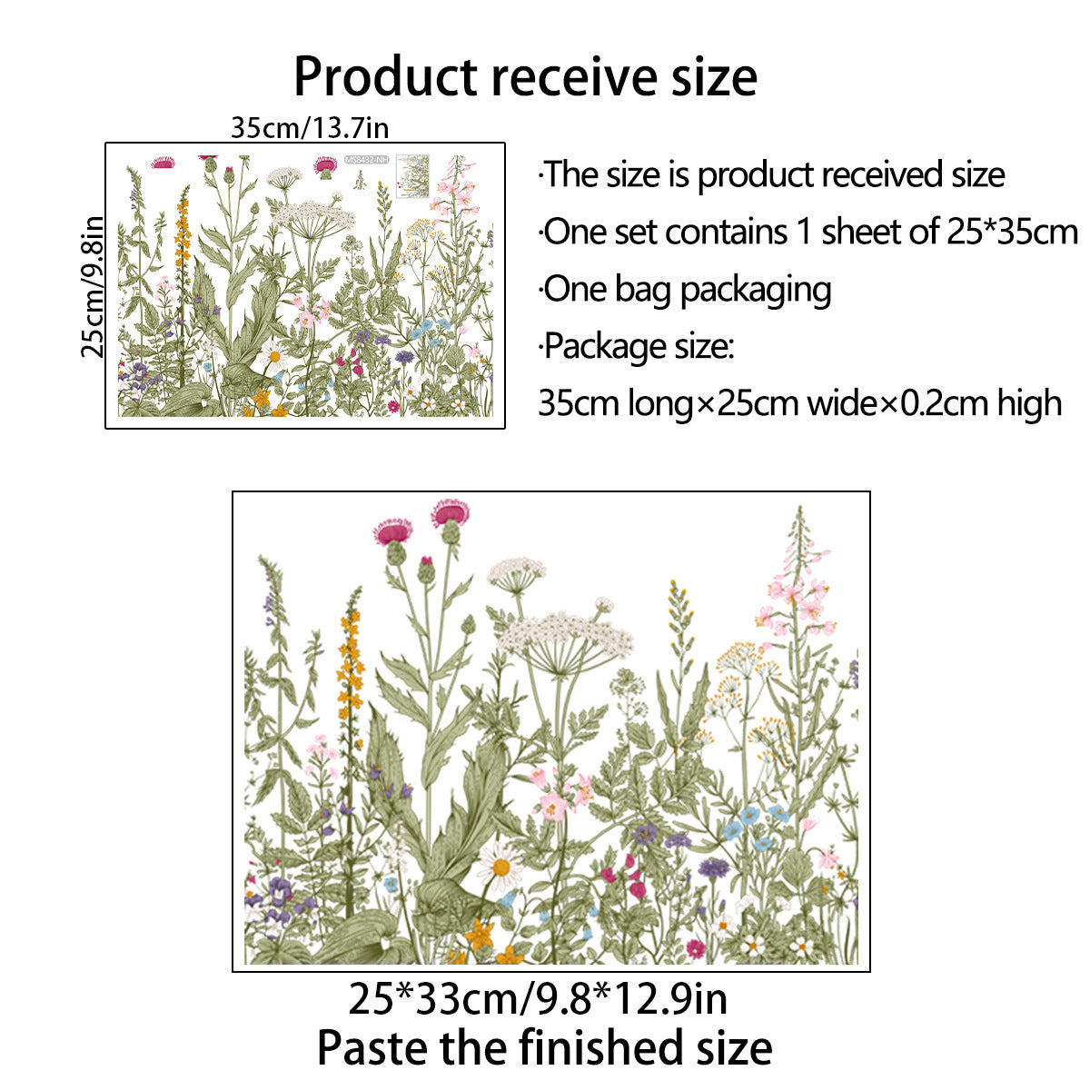 Green Plant Happy Day Wall Stickers Bathroom Decoration Self-adhesive Wall Stickers - HAUSSLYON