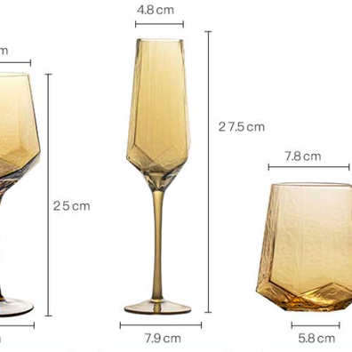 Verres à vin et champagne VidaXL, design élégant, transparents, avec tiges longues pour dégustation raffinée.