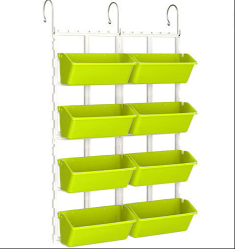 Balcony Planting Basin Hanging Jardiniere Combination Rectangular - HAUSSLYON