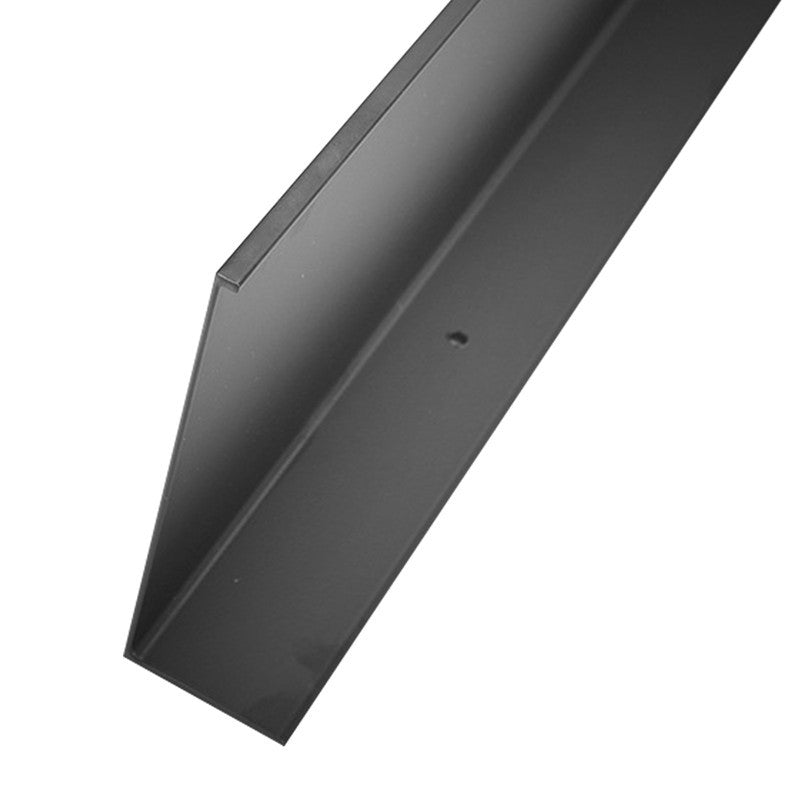 Black non-perforated bathroom shelf - HAUSSLYON