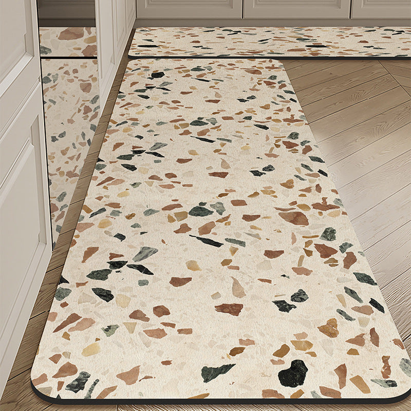 Kitchen Floor Mat Dust Removal Wear-resistant Diatom Ooze Floor Mat Non-slip Mat - HAUSSLYON