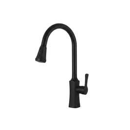 Robinet de cuisine RENFAN TATU CITY avec poignée chromée et bec tournant, installé dans une cuisine moderne.
