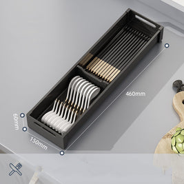 Kitchen Drawer Divider Cabinet Storage Sorting Box - HAUSSLYON