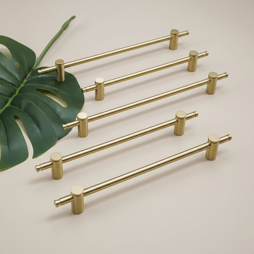 Lengthened Handle Nordic Pure Copper Modern Simplicity - HAUSSLYON