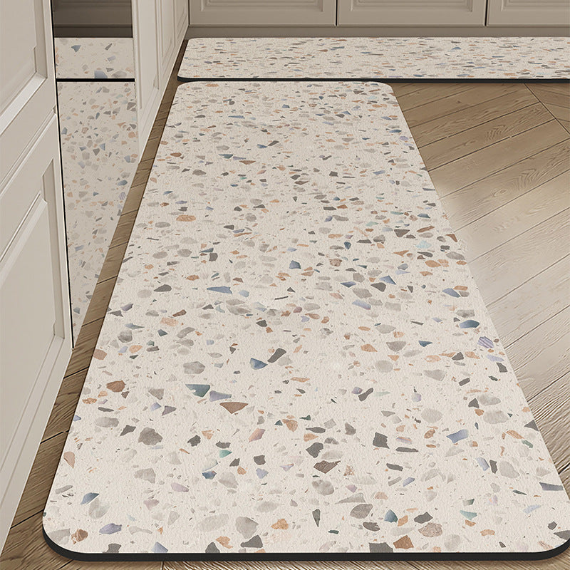 Kitchen Floor Mat Dust Removal Wear-resistant Diatom Ooze Floor Mat Non-slip Mat - HAUSSLYON