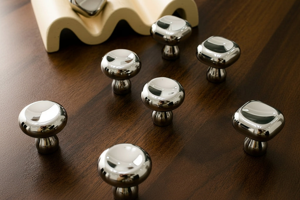 Brass Minimalist Drawer Pull - HAUSSLYON