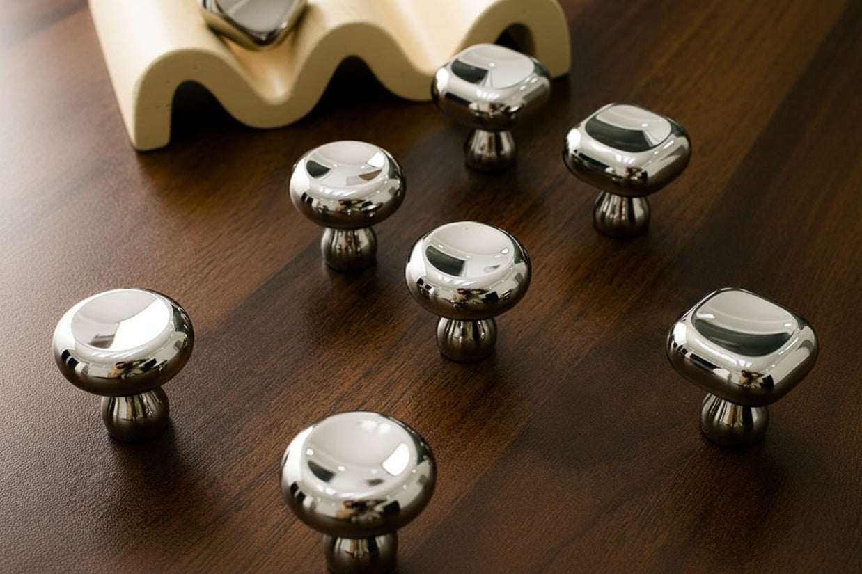 Boutons VidaXL Riau, petits boutons en bois naturels, pour couture ou décoration, avec finition lisse et ronde.