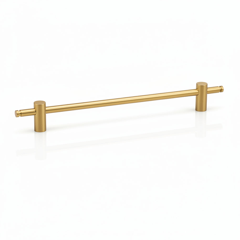 Poignées VidaXL Olympe, design élégant en métal pour meubles, avec finition brillante et fixation solide.