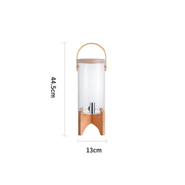 Distributeur de boisson en bois wenge de la marque PREMIUM GOODS, élégant et pratique pour servir des boissons.