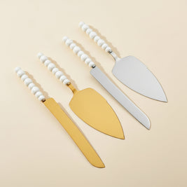 Spatules VidaXL Athènes en acier inoxydable, manche en bois, pour cuisine et pâtisserie.