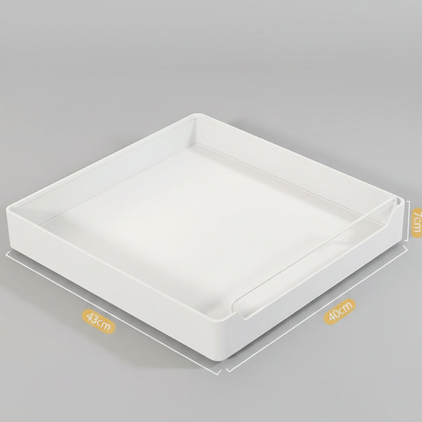 Étagère de rangement coulissante VidaXL pour armoires de cuisine, avec plusieurs niveaux en métal gris.