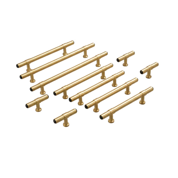 Poignées et boutons Cheverny VidaXL en bois clair, de style classique pour meubles et armoires.