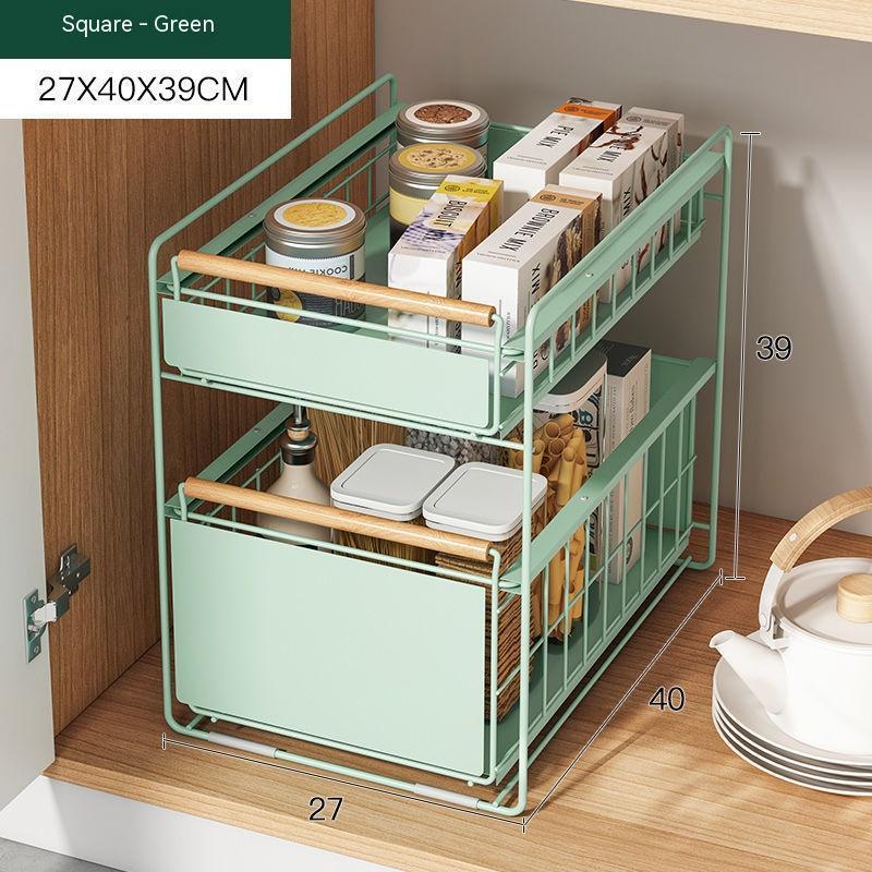 Kitchen Sink Rack Cabinet Layer - HAUSSLYON