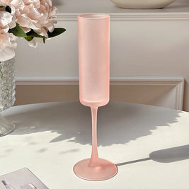 Ins Style French Straight High-leg Glass Atmosphere Wine Glass - HAUSSLYON