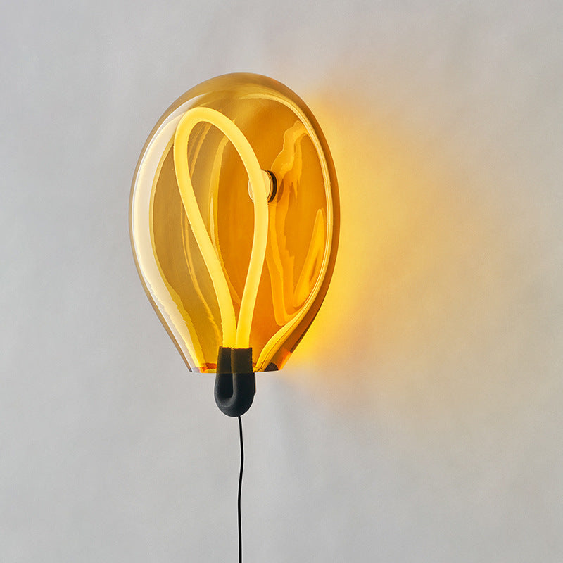 Balloon Shape Background Wall Bulla Wall Lamp Post-modern Designer Bedroom Aisle Stairs Ambience Light - HAUSSLYON