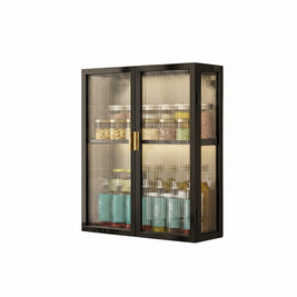 Rack Bathroom Light Luxury Cosmetics Storage Cabinet - HAUSSLYON