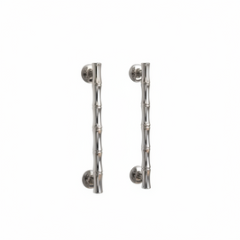 Poignées et boutons Kyotoji en chrome de VidaXL, design élégant pour meubles et armoires.