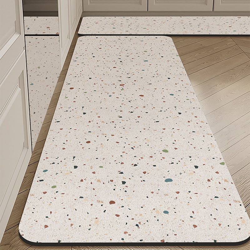 Kitchen Floor Mat Dust Removal Wear-resistant Diatom Ooze Floor Mat Non-slip Mat - HAUSSLYON