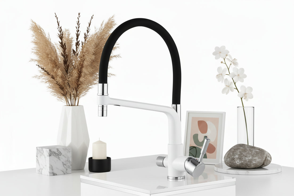 Copper Three-in-one Faucet Household - HAUSSLYON