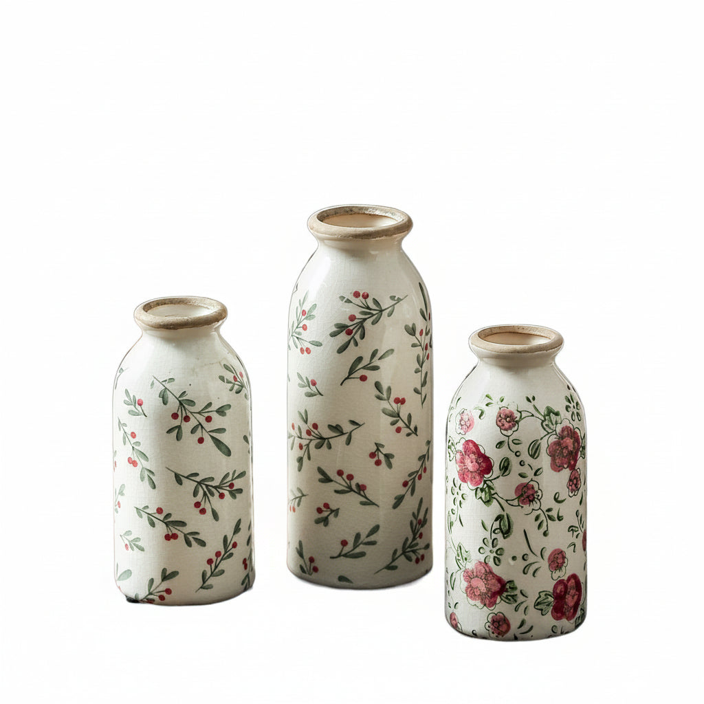 Simple Style Ceramic Vase Retro - HAUSSLYON